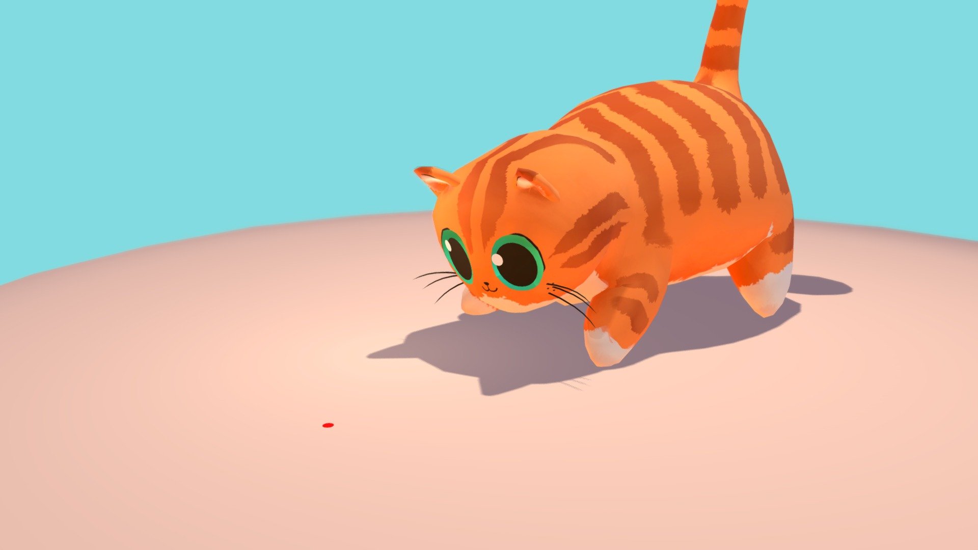 |Orange Cat| 3d model