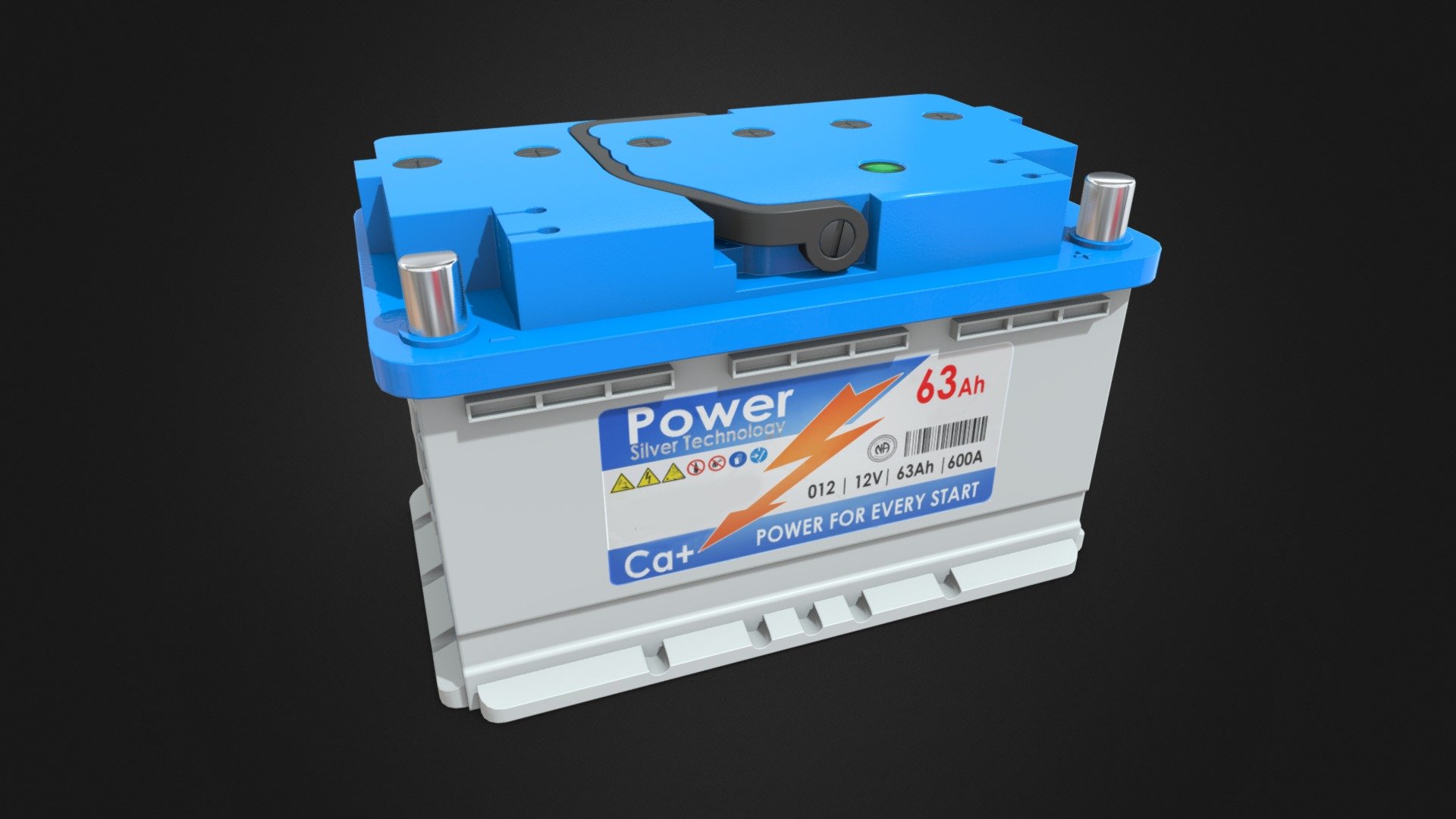 Battery 3d model