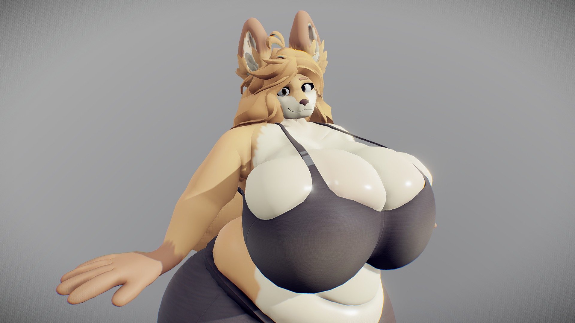 Fox Thingy 3d model