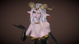 Demon Elf Lady