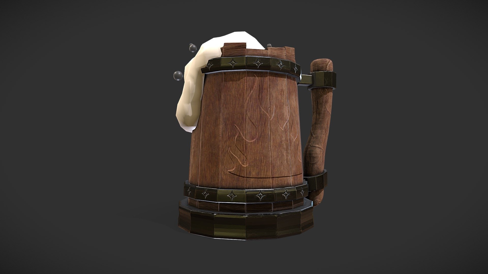 Beer Mug 3d model