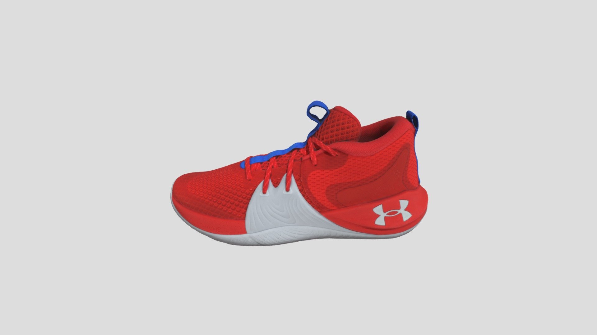 Under Armour Embiid 1 未萨红_3023086-603 3d model