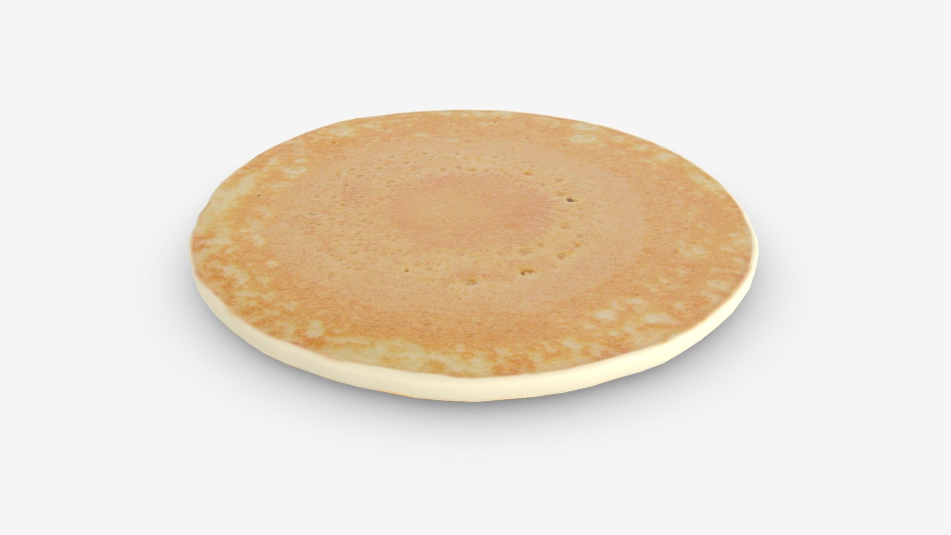 Pancake Single 3d model