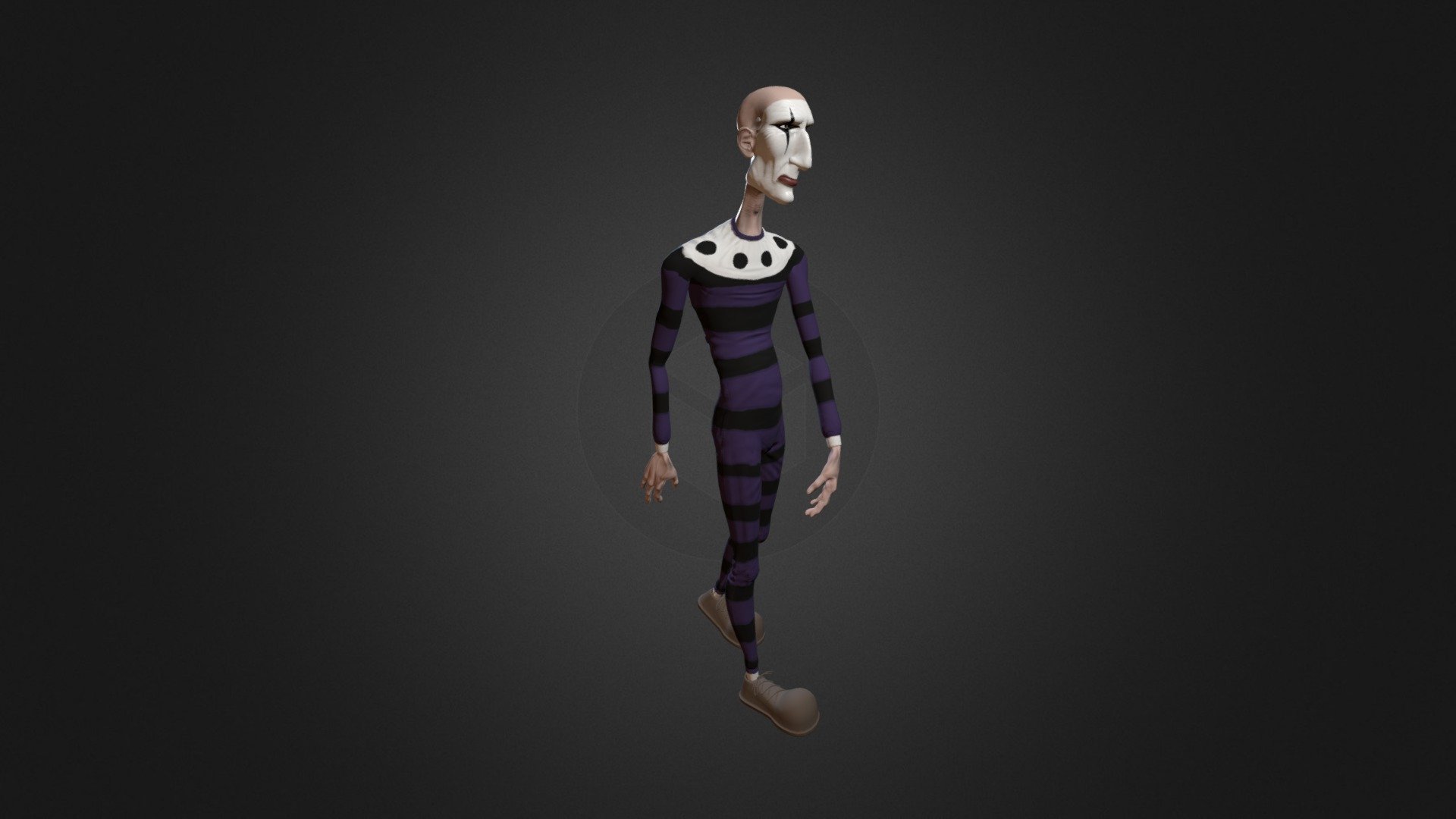 Clown 3d model