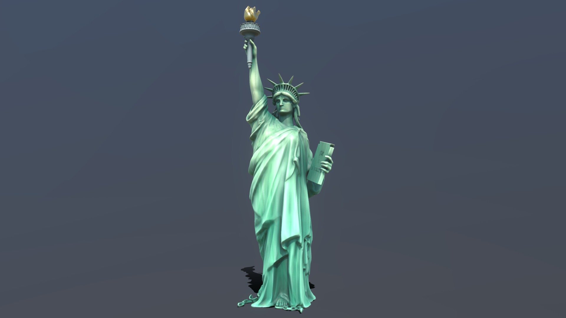 Statue Of Liberty 3d model