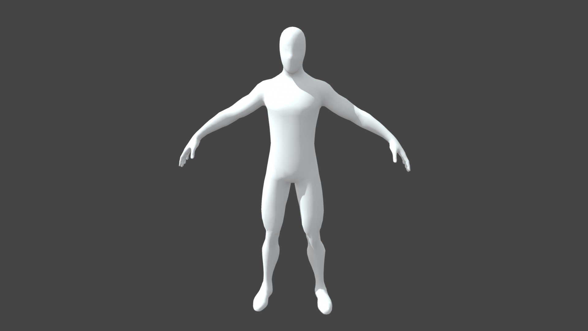 Base Human 3d model