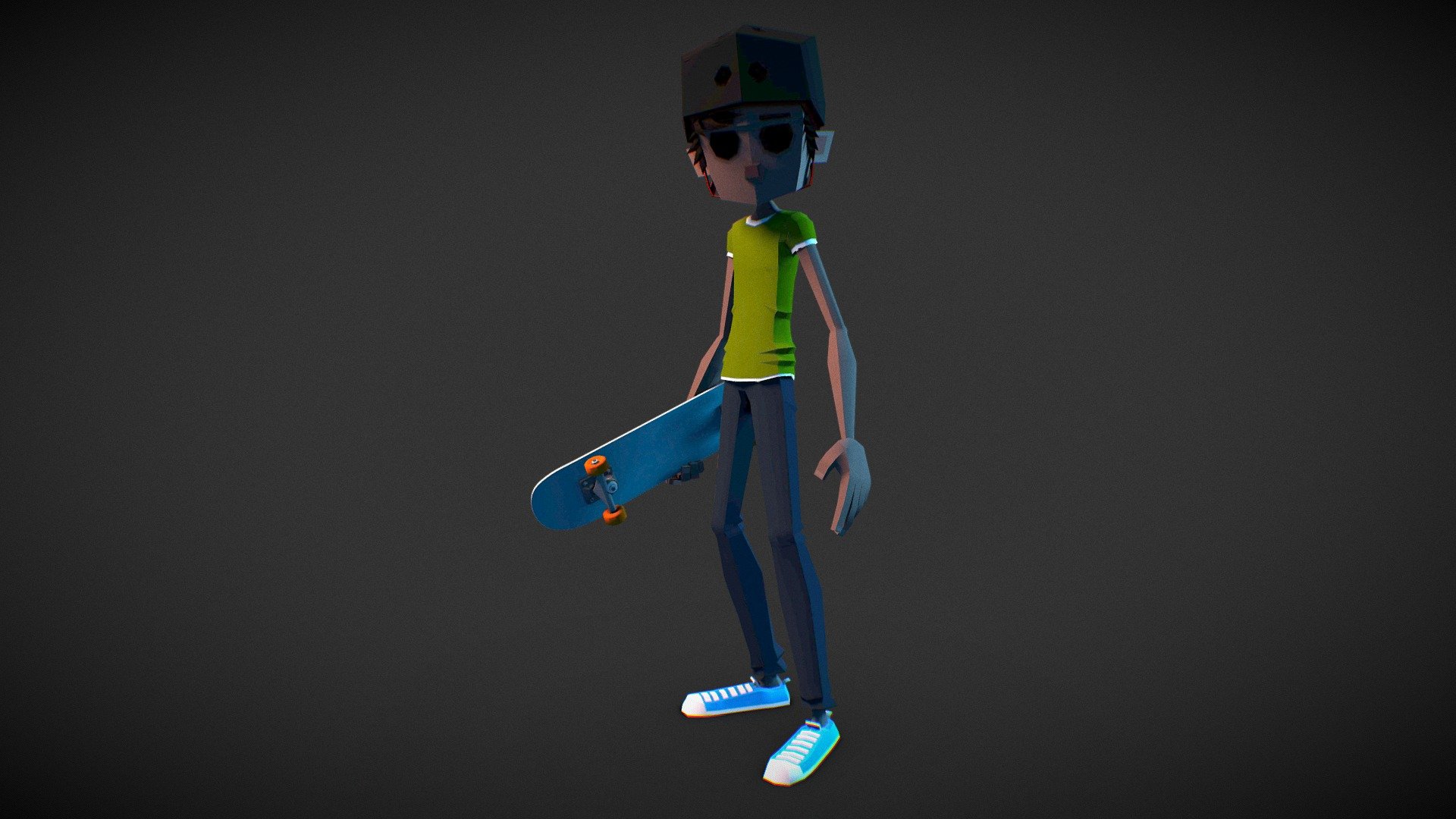 Ollie 3d model