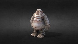 Fat giant character