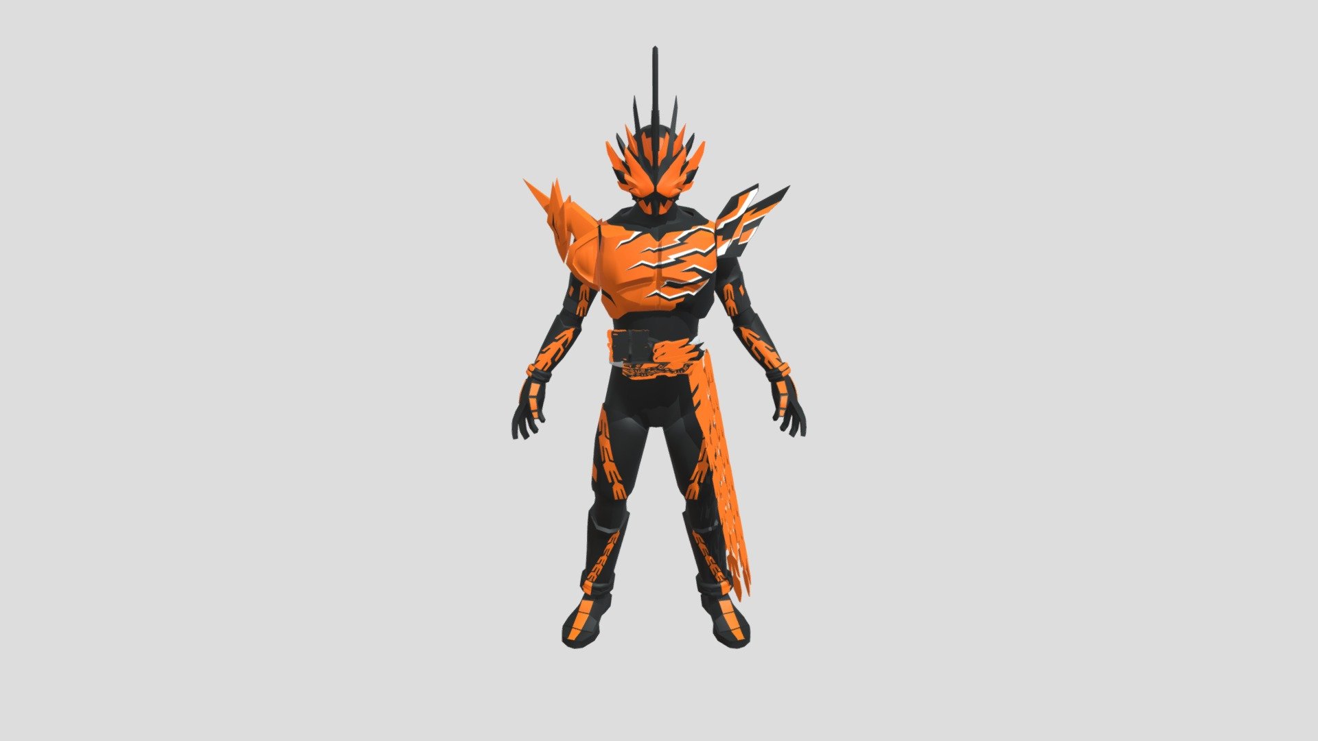 Kamen Rider Falchion 3d model