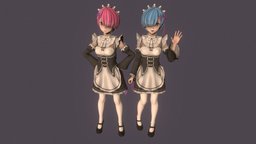 Rem & Ram 01