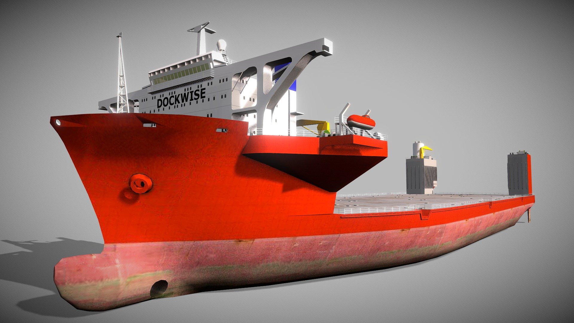 MV Blue Marlin (2000) 3d model