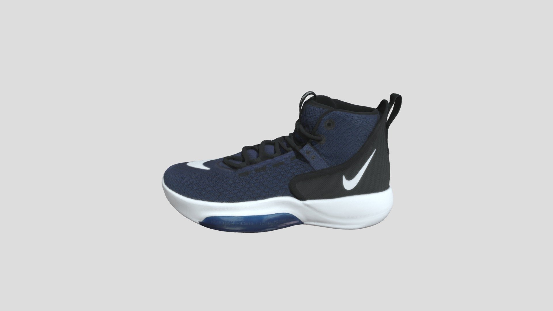 Nike Zoom Rize TB 海军蓝_BQ5468-402 3d model