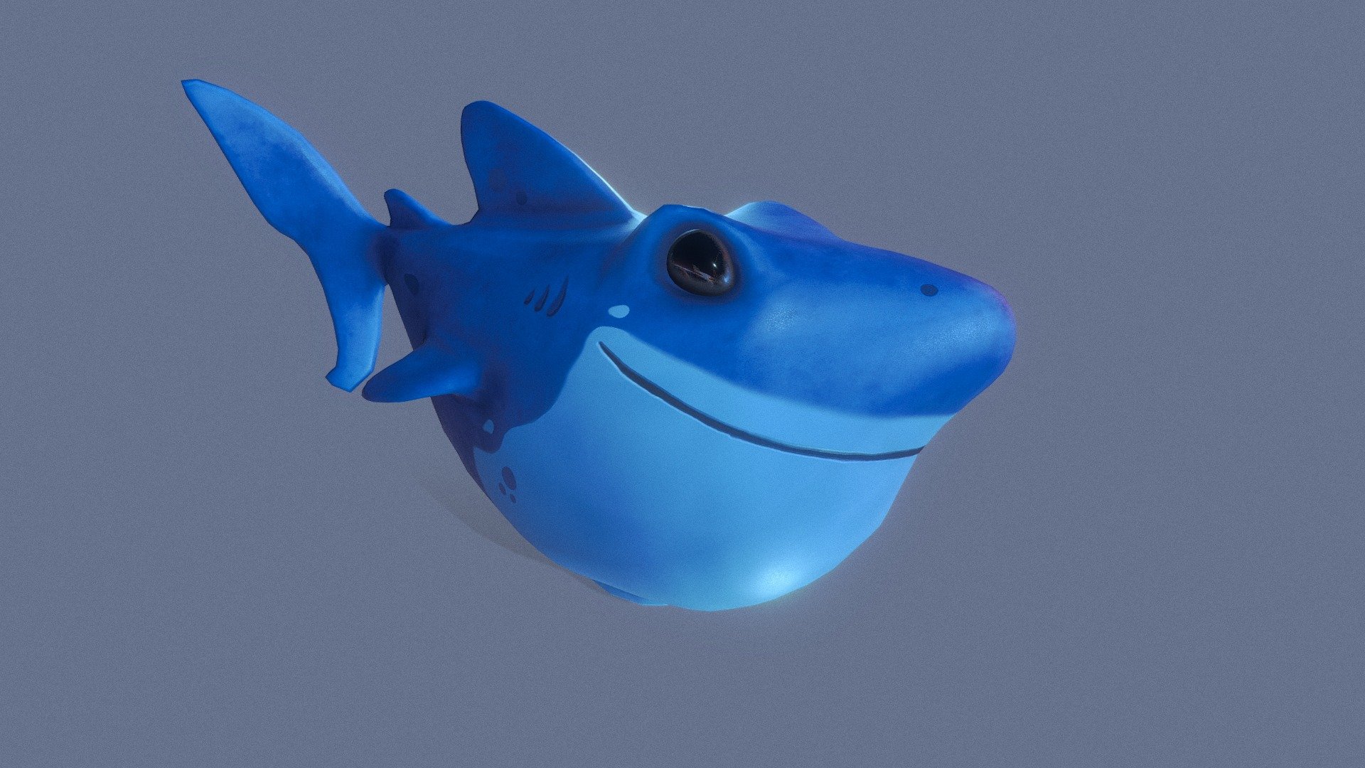 Shark Animation 3d model