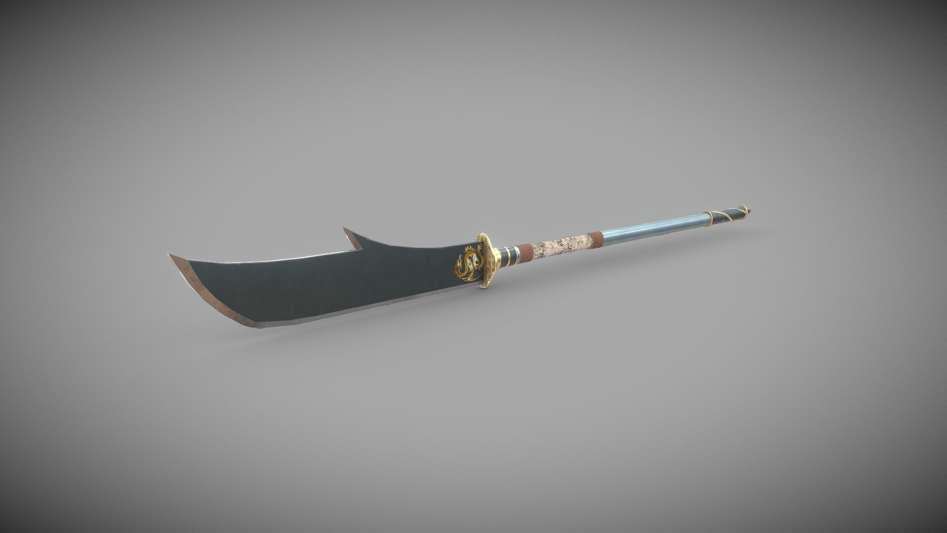 Guandao 3d model