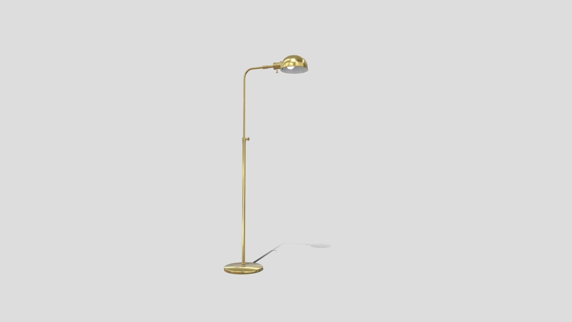 Milton Floor Lamp 3d model