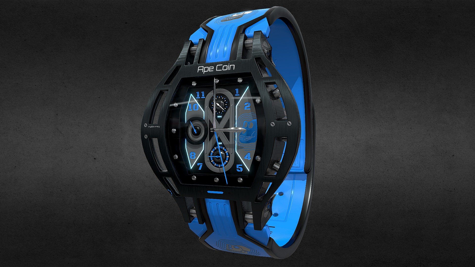 Ape Coin Watch 3d model