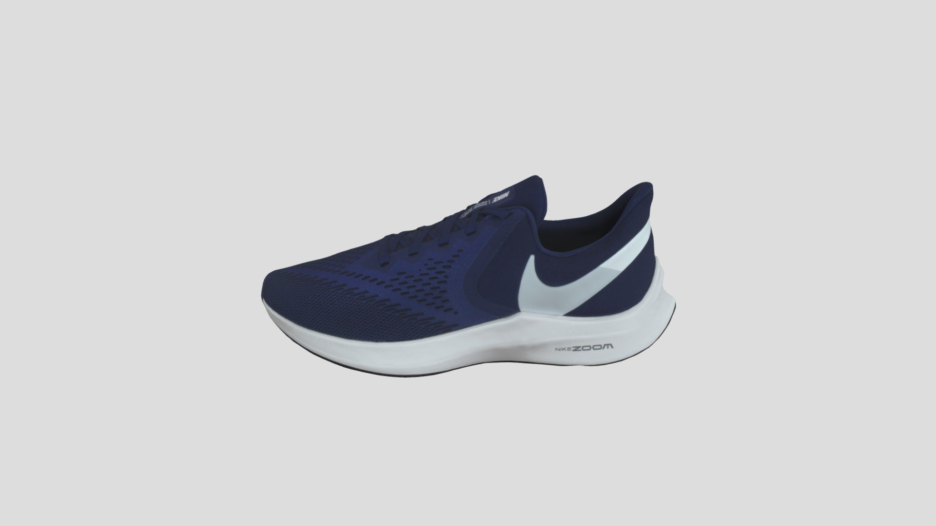 Nike Zoom Winflo 6 深藏青_AQ7497-401 3d model