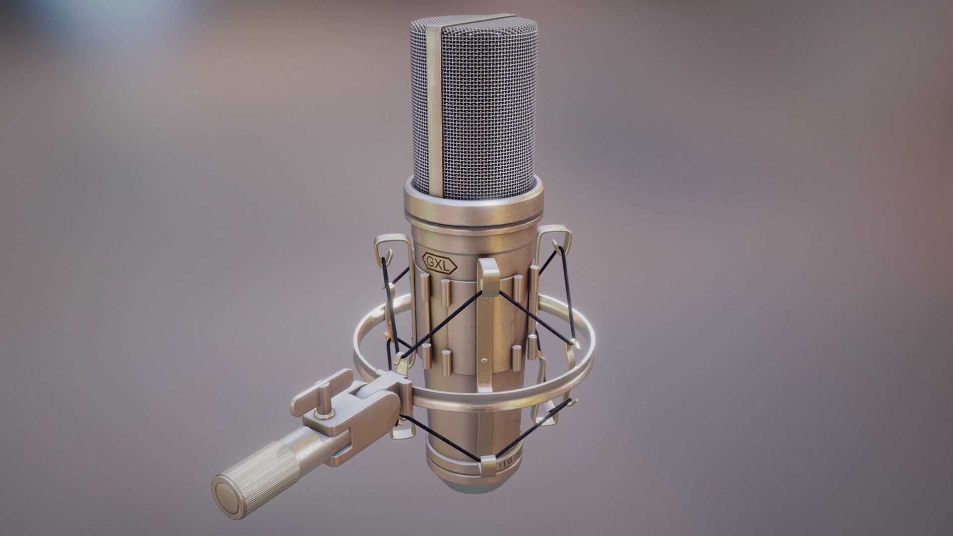 Microphone GXL 066 Bafhcteks 3d model