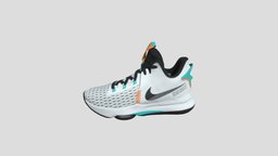 Nike LeBron Witness 5 EP 白绿橘 国内版_CQ9381-100