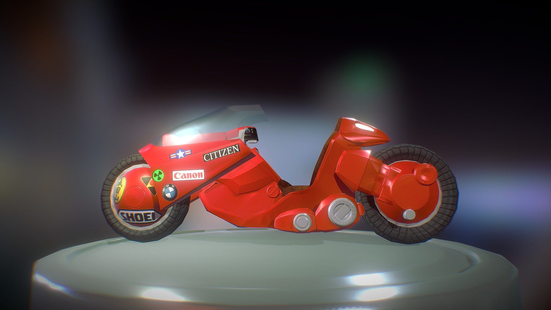 Kanedas Bike 3d model