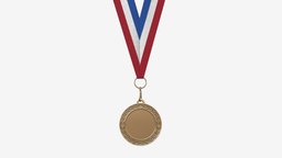 Sports medal mockup 07