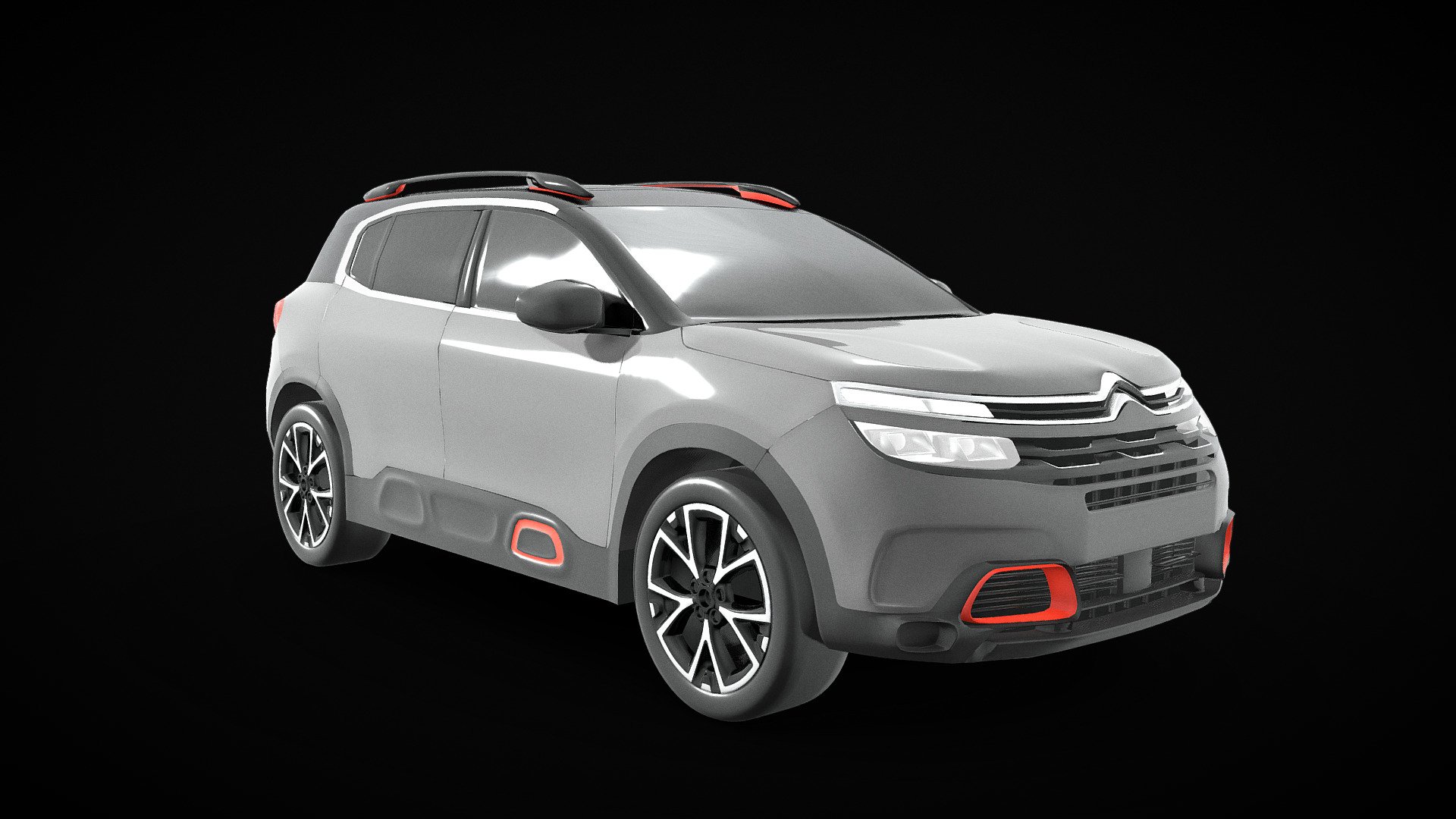 Citroen C5 Aircross Citroën 3d model