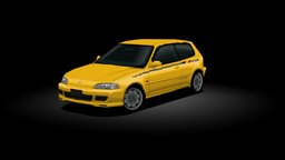 Mugen Civic EG (PS1 Low-Poly)