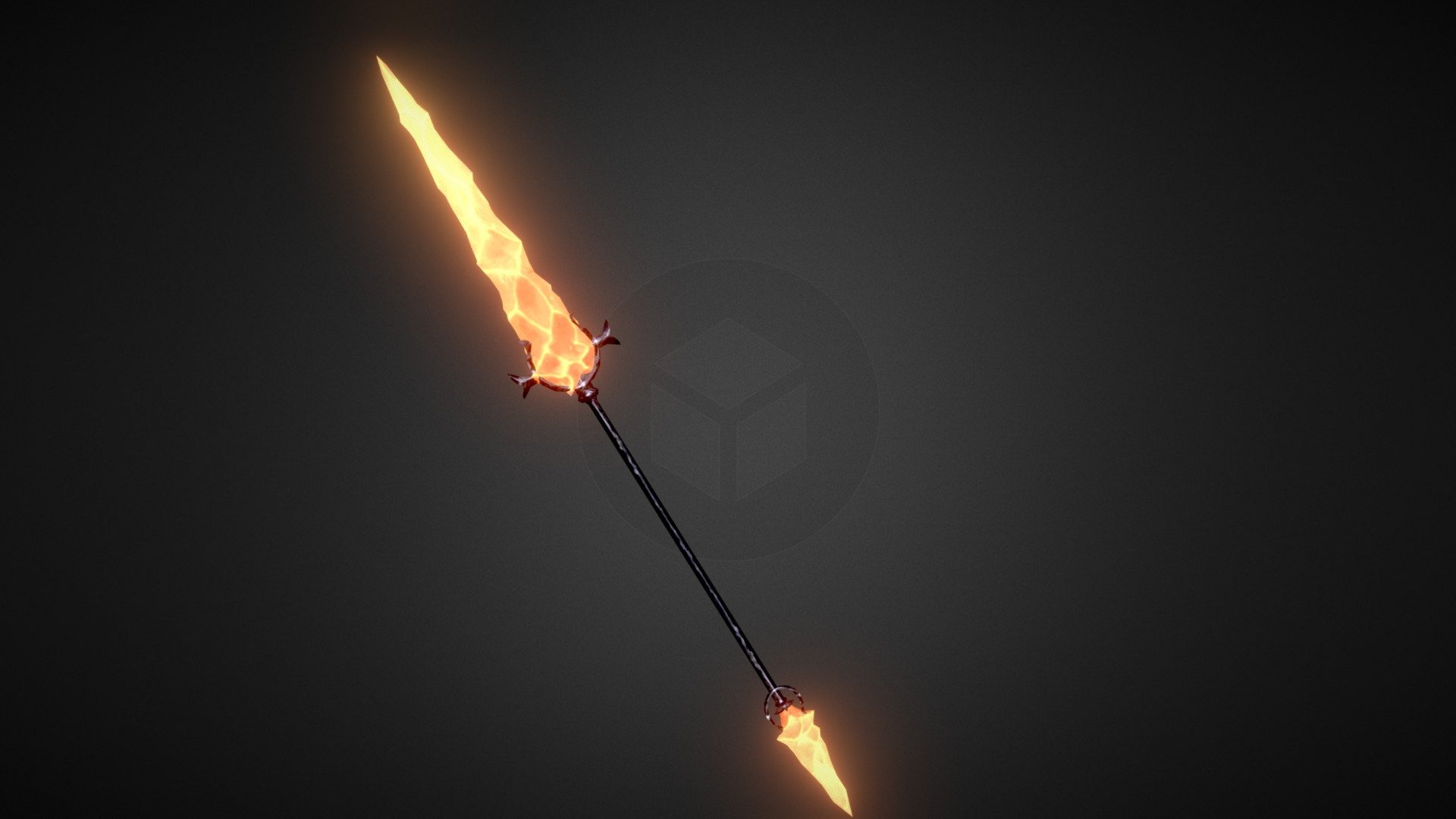 Hell Spear 3d model