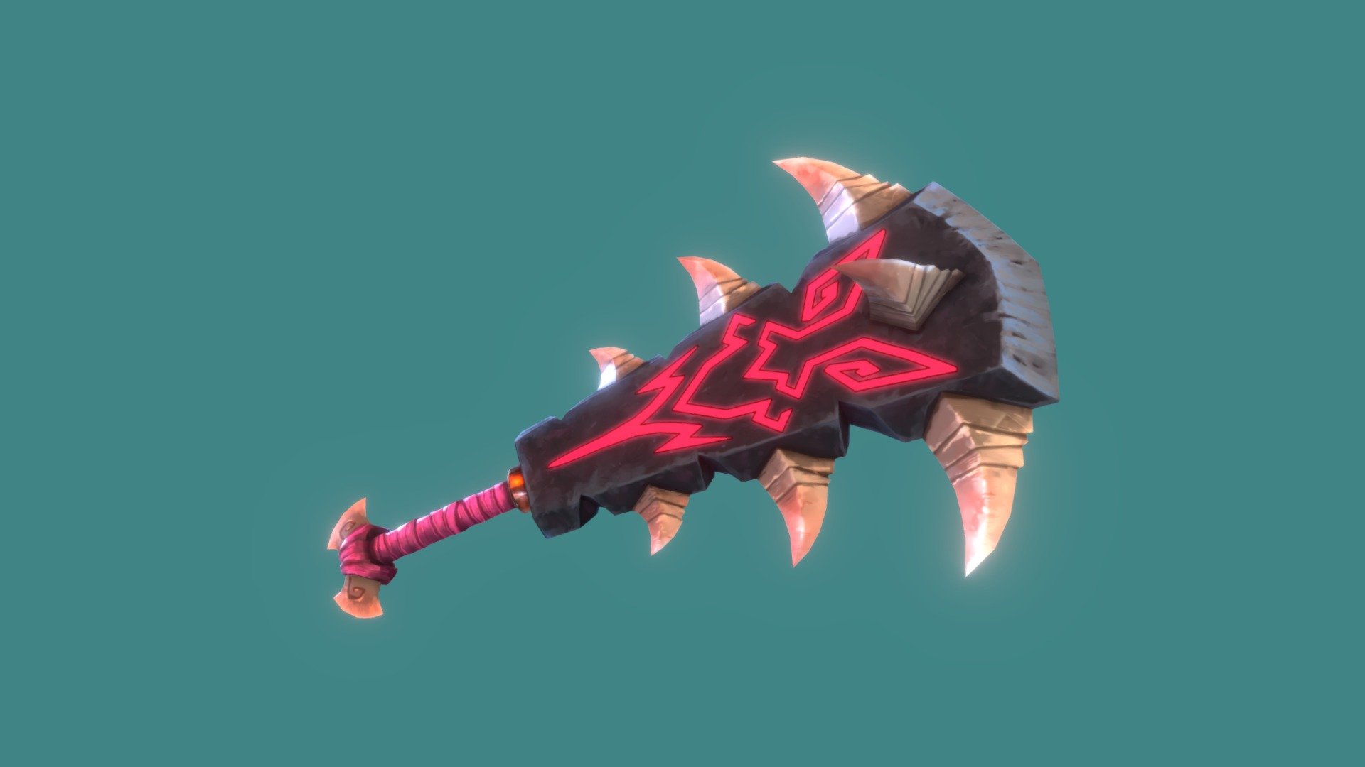 Axe Texture 3d model