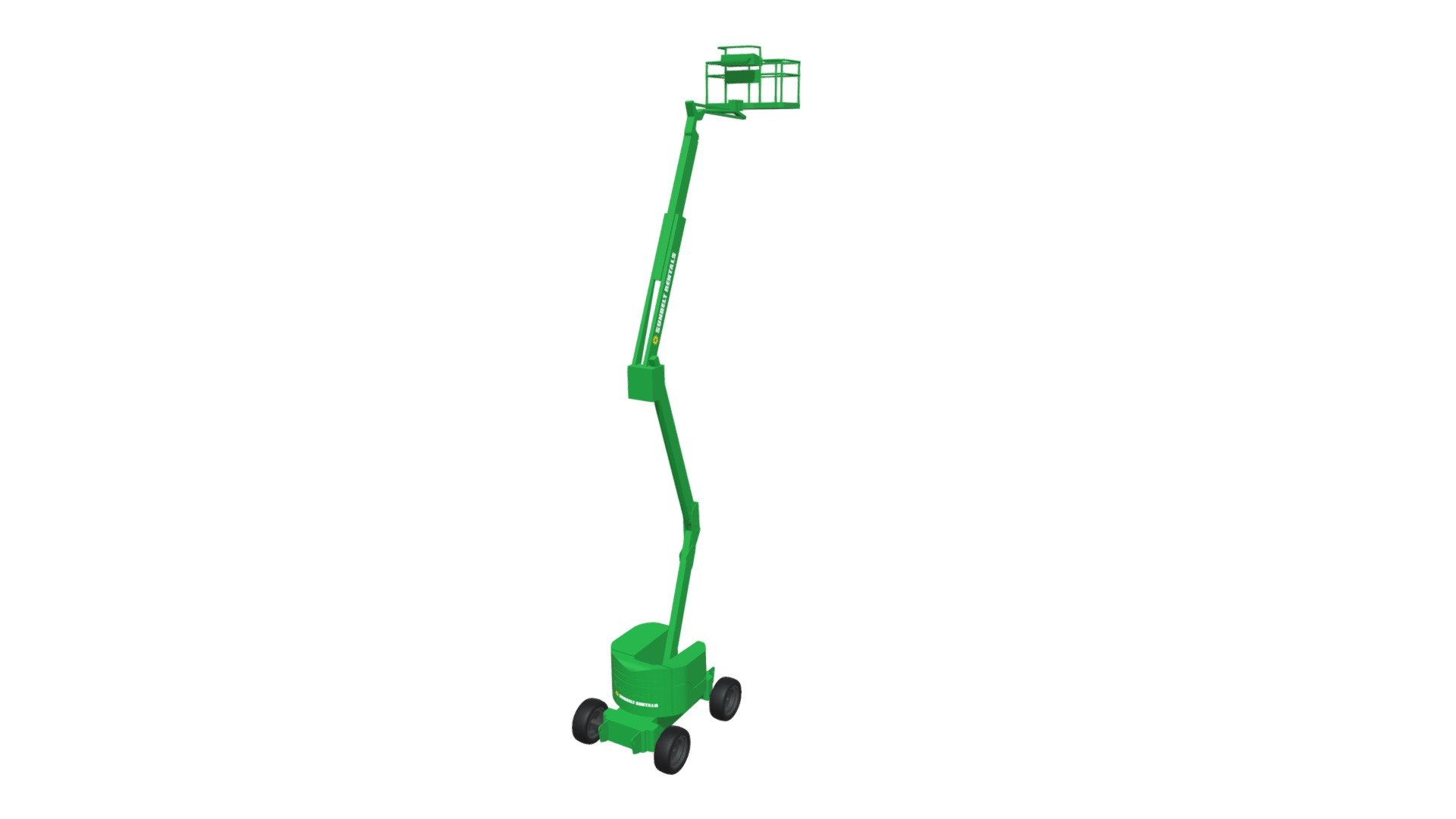 Articulating Boom Lift Skyjack SJ46 3d model