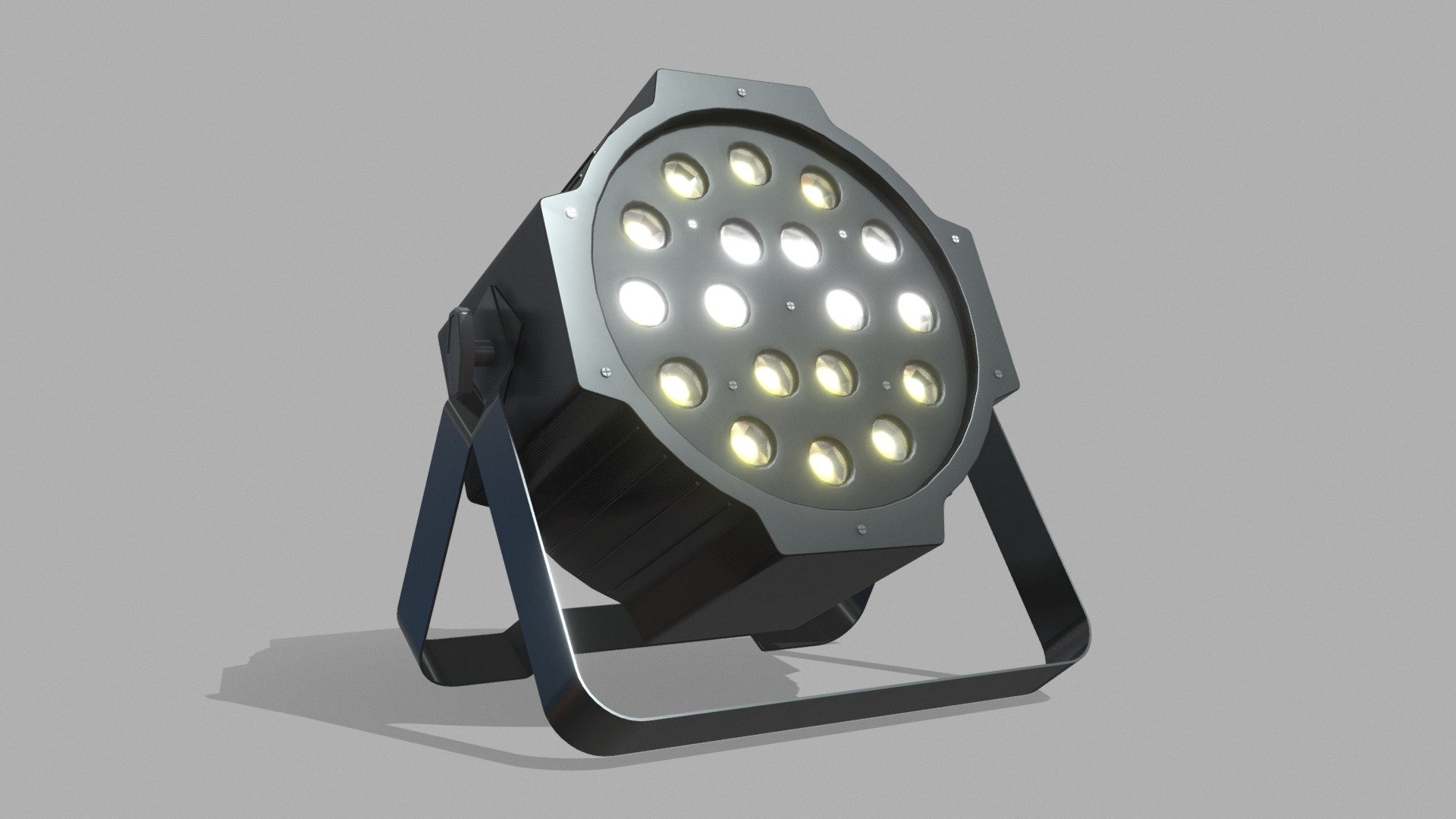 LED PAR Light Head 3d model