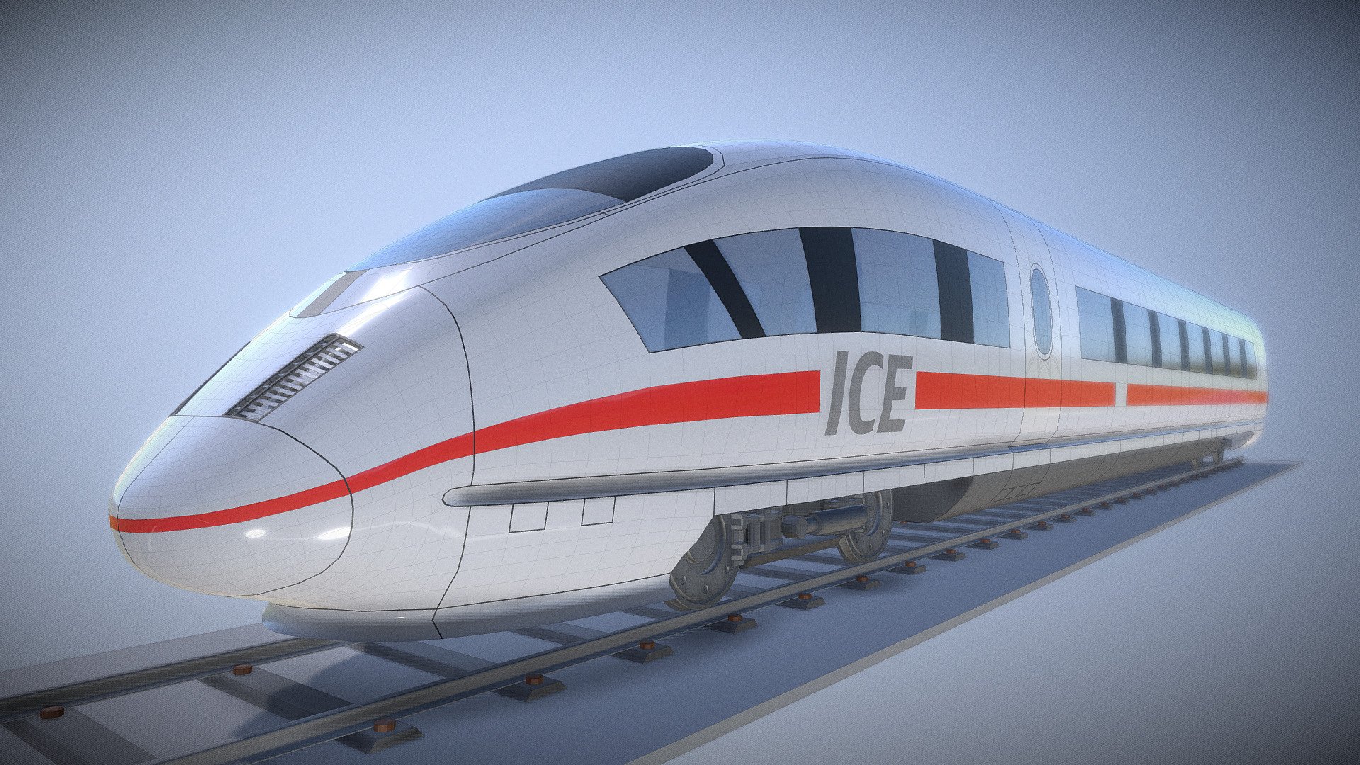 ICE 3 Train (WIP-2) 3d model