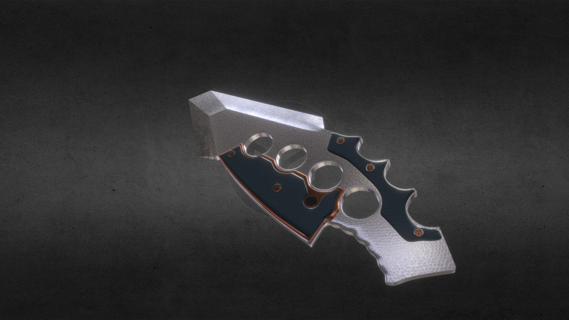 Knuckle Knife 3d model