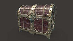 golden lion treasure chest