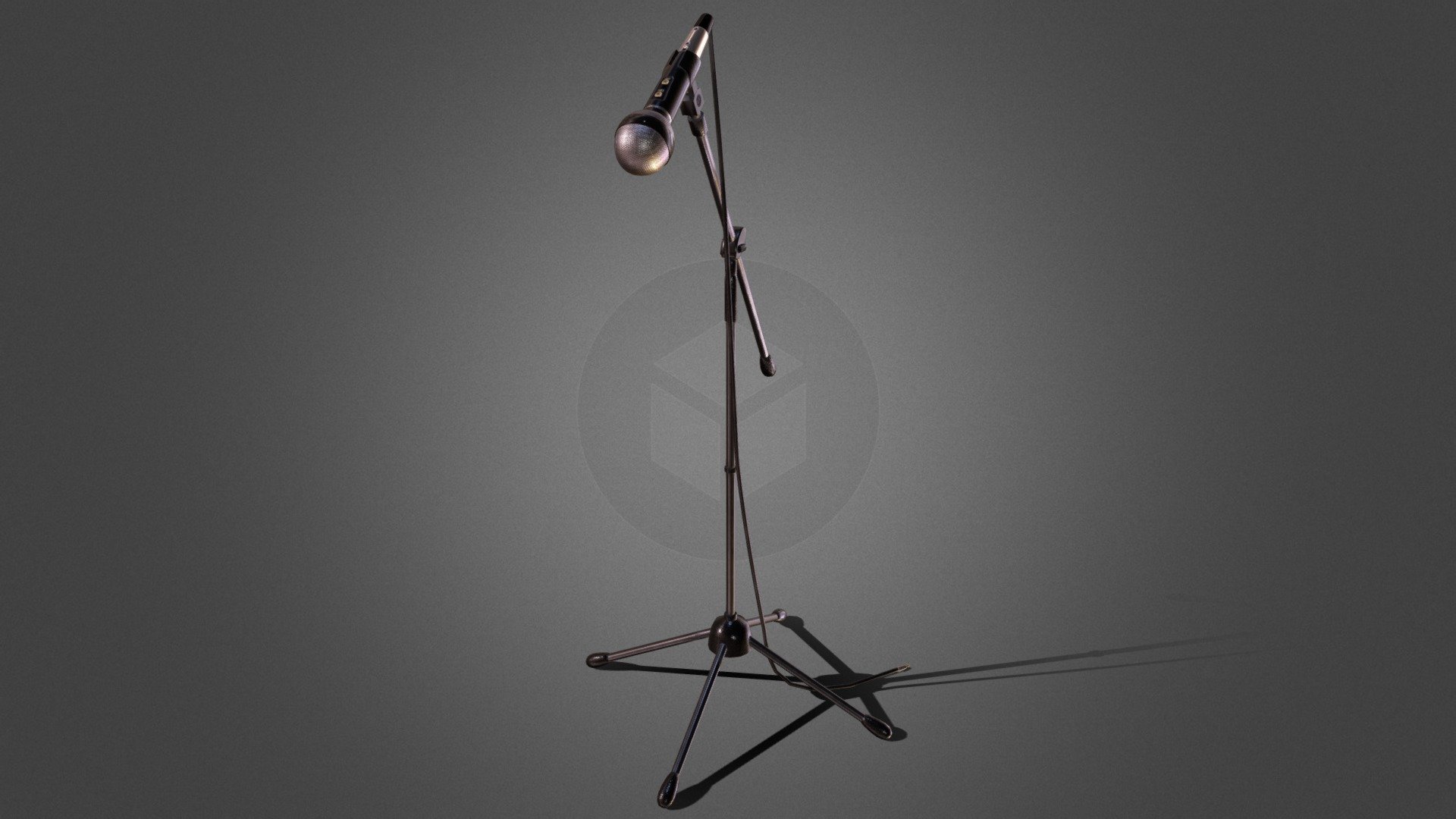 Microphone 3d model