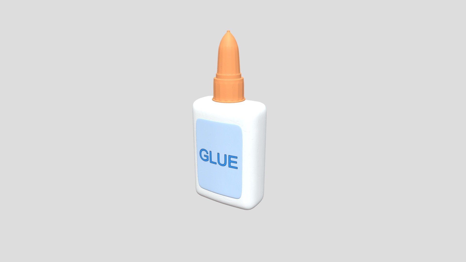 Glue In Bottle 3d model