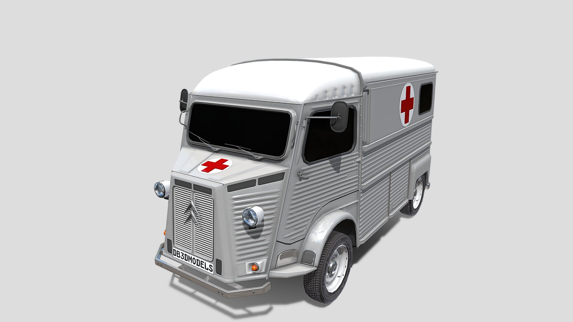 Citroen HY Ambulance 3d model