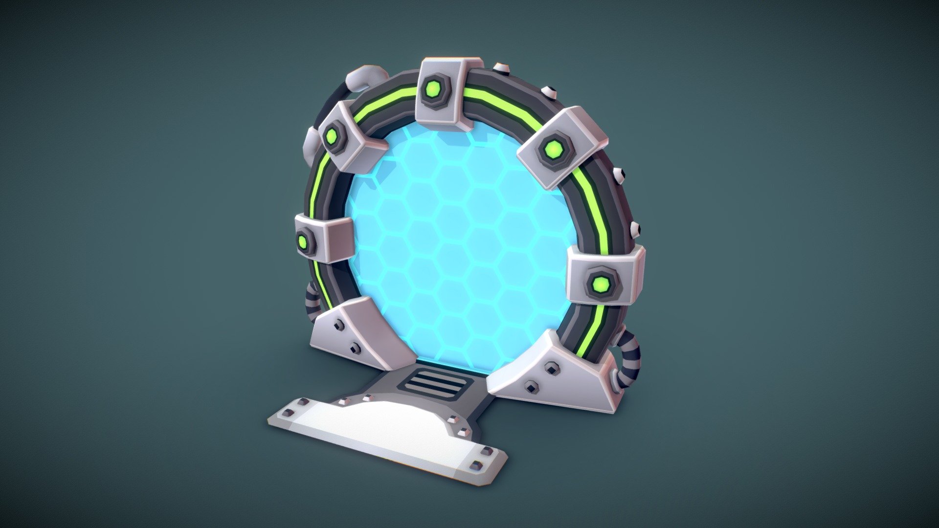 Warp Gate 3d model