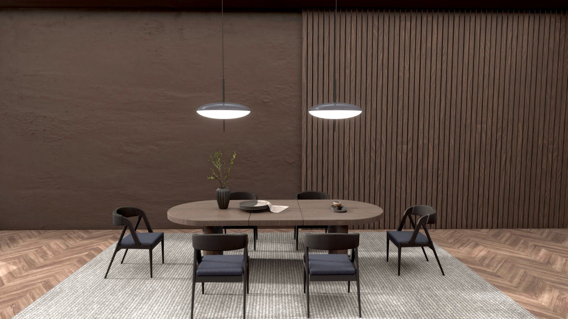 dinning room 3d model