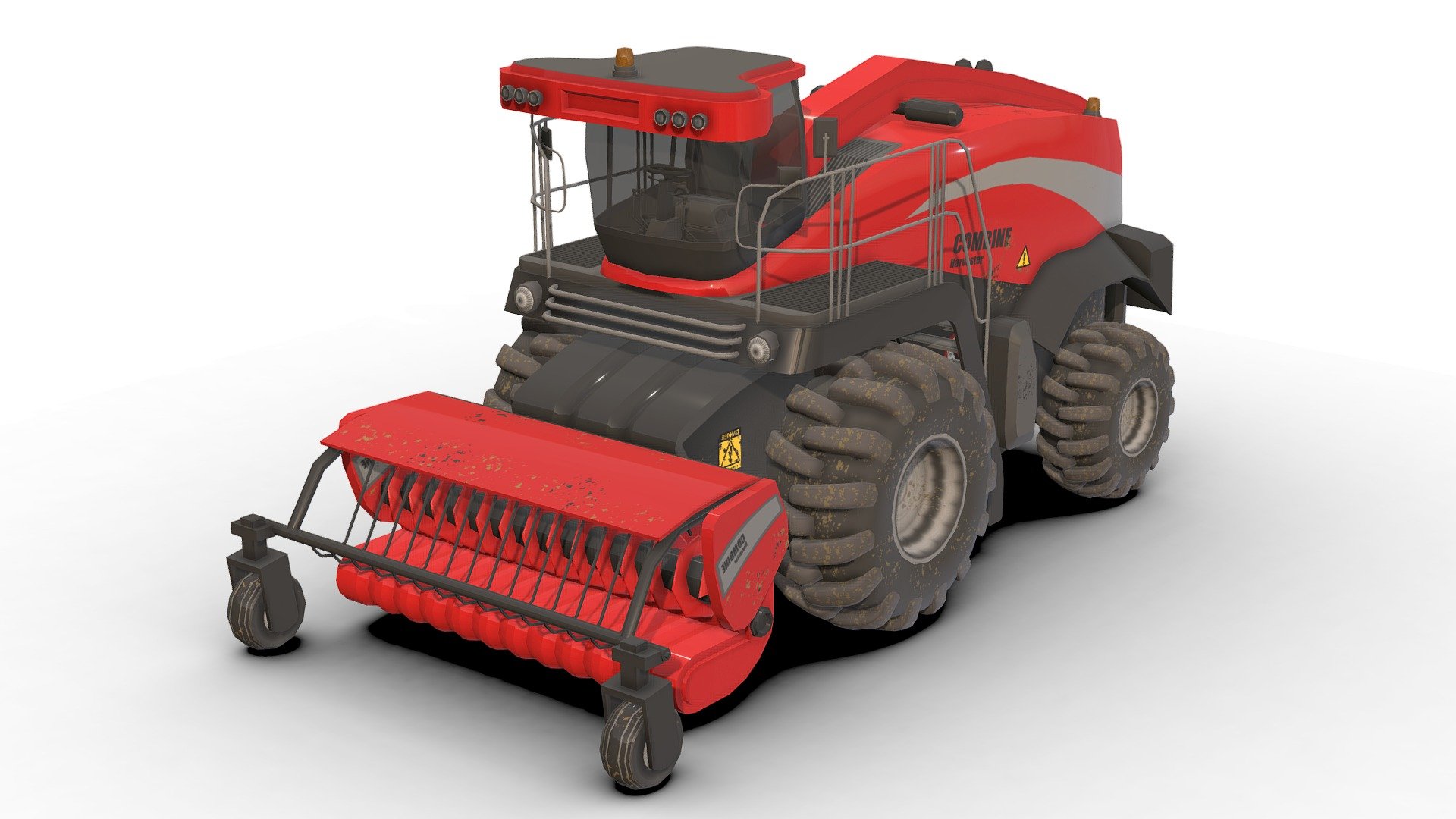 Combine Truck 3d model