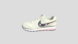 Nike Md Runner 2 (GS) 米白 花卉_BQ7030-100