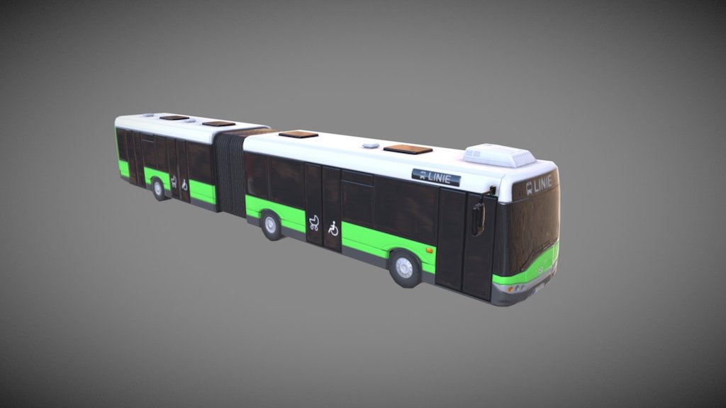 Solaris Urbino 18 3d model