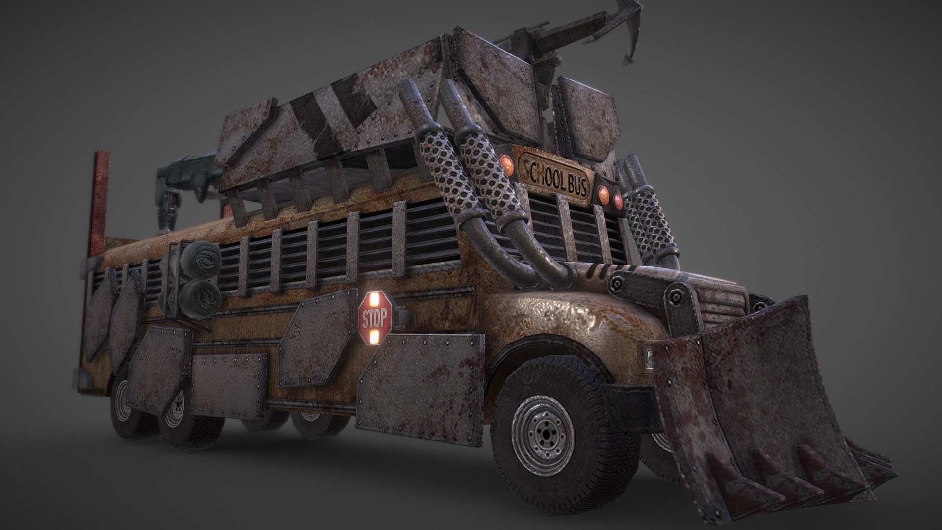 Boss Cool bus 3d model