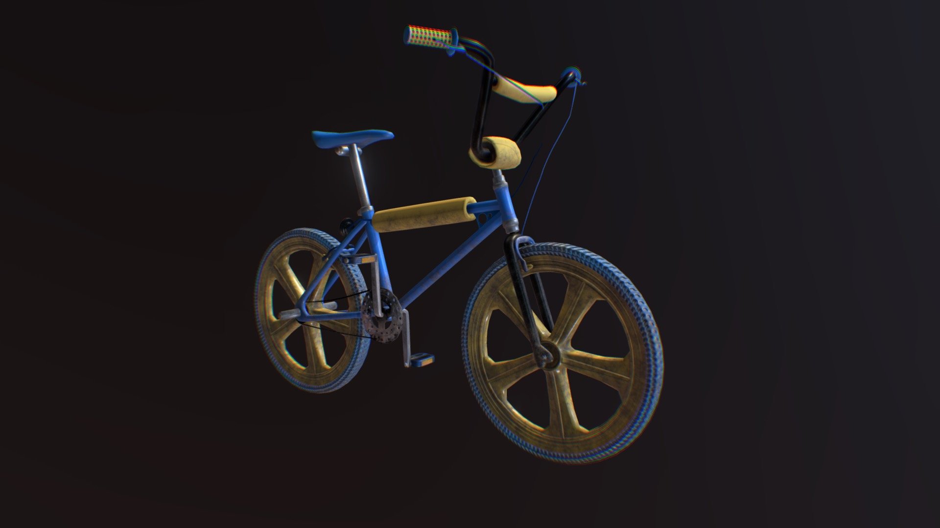 BMX Bike 3d model