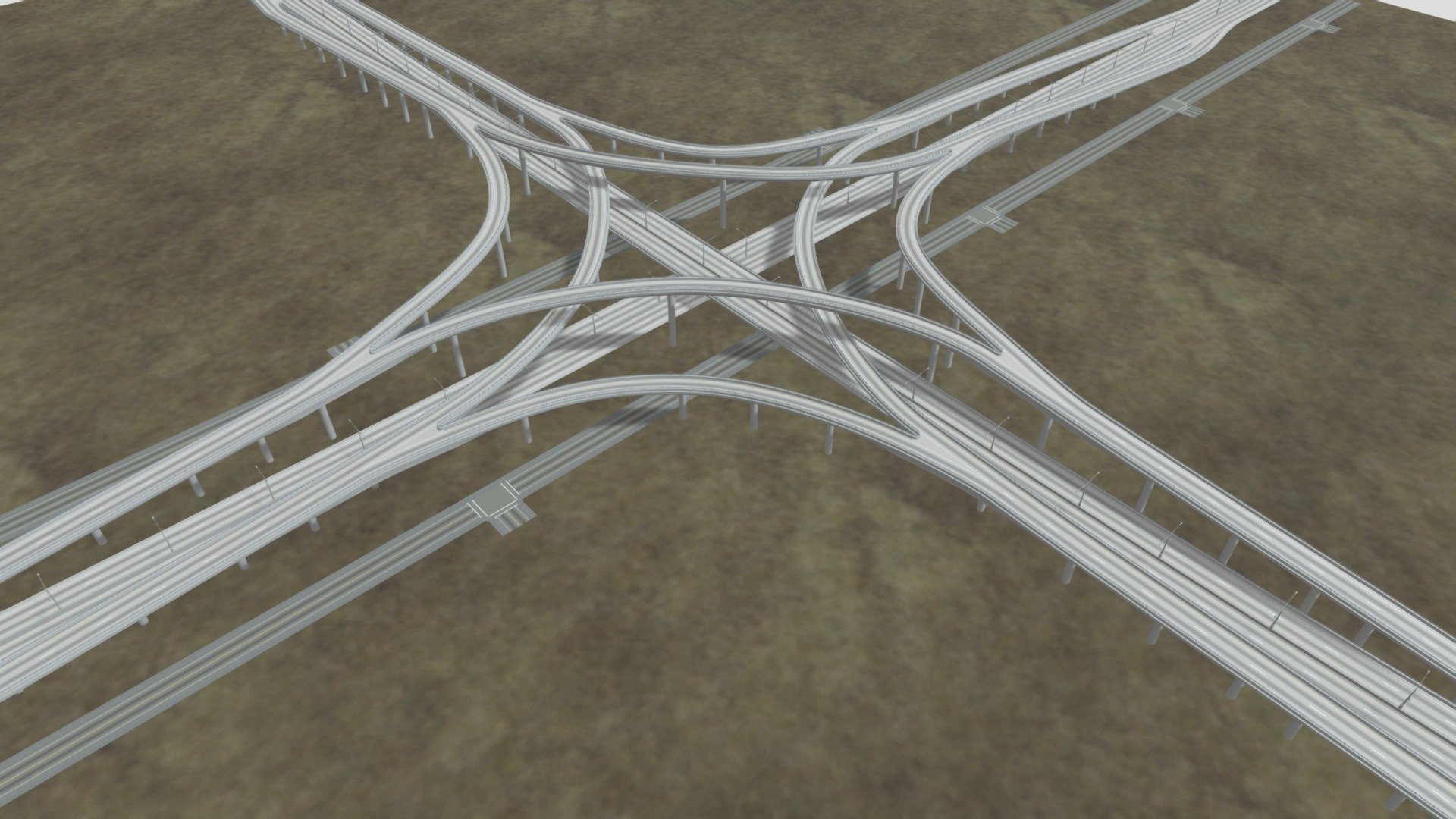 Stack Interchange 3d model