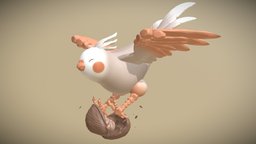 Rockatiel, the Rock-Morphing Cockatiel!