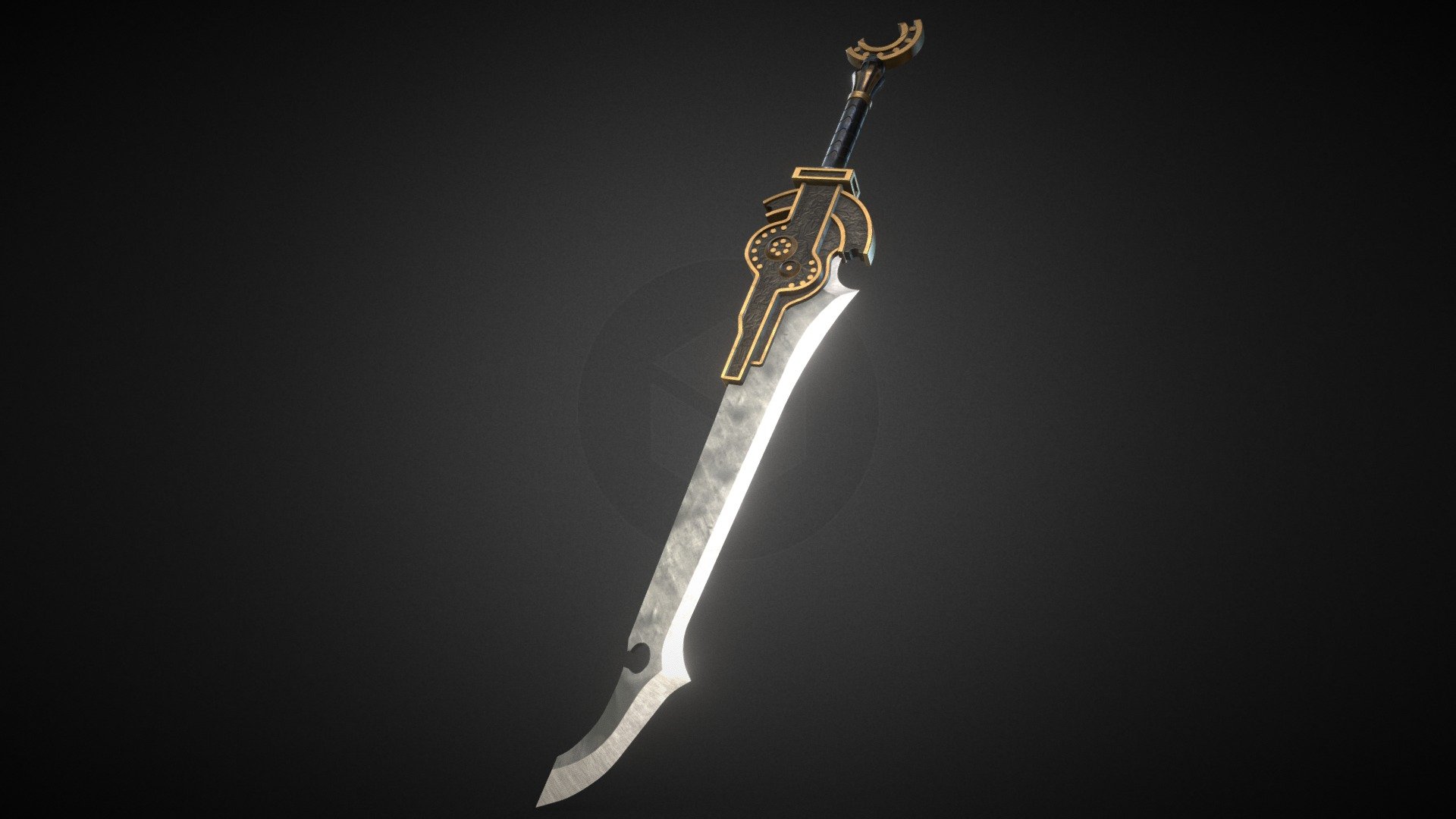 Sword titan 3d model