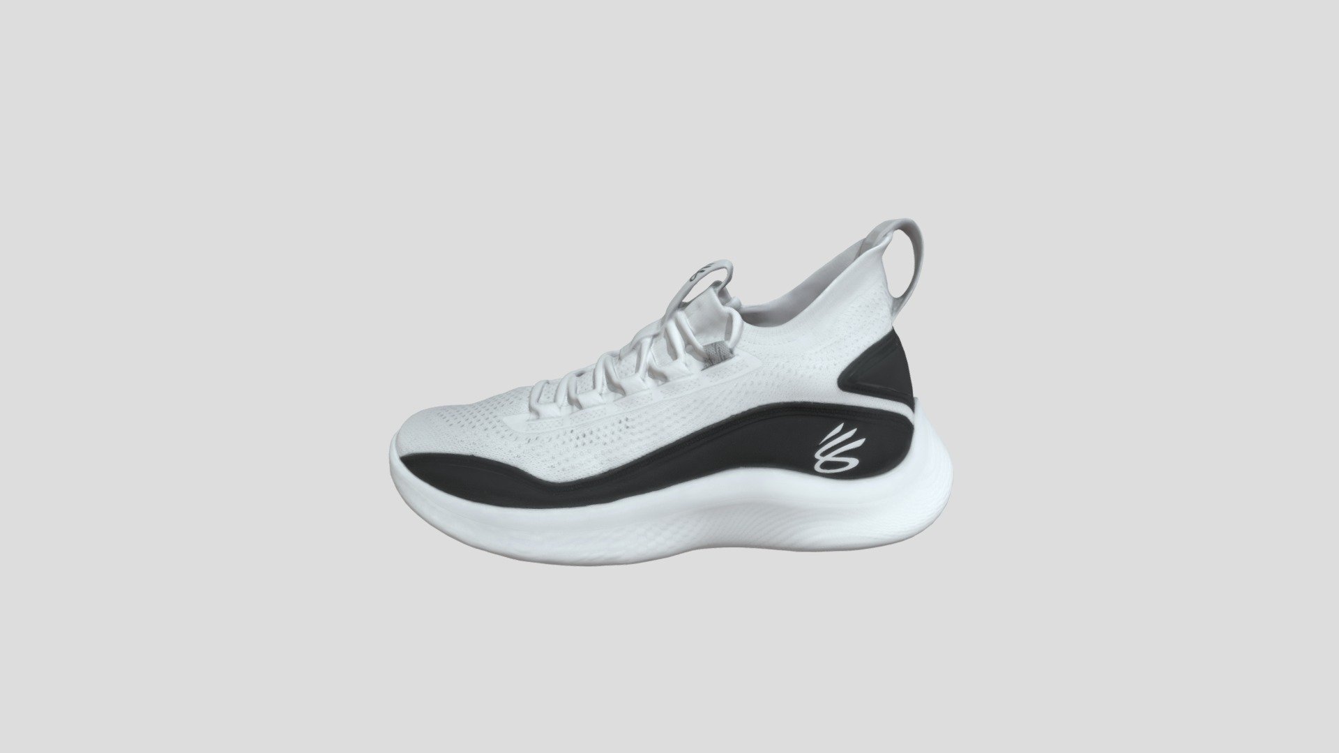 Under Armour Curry 8 白_3023085-103 3d model