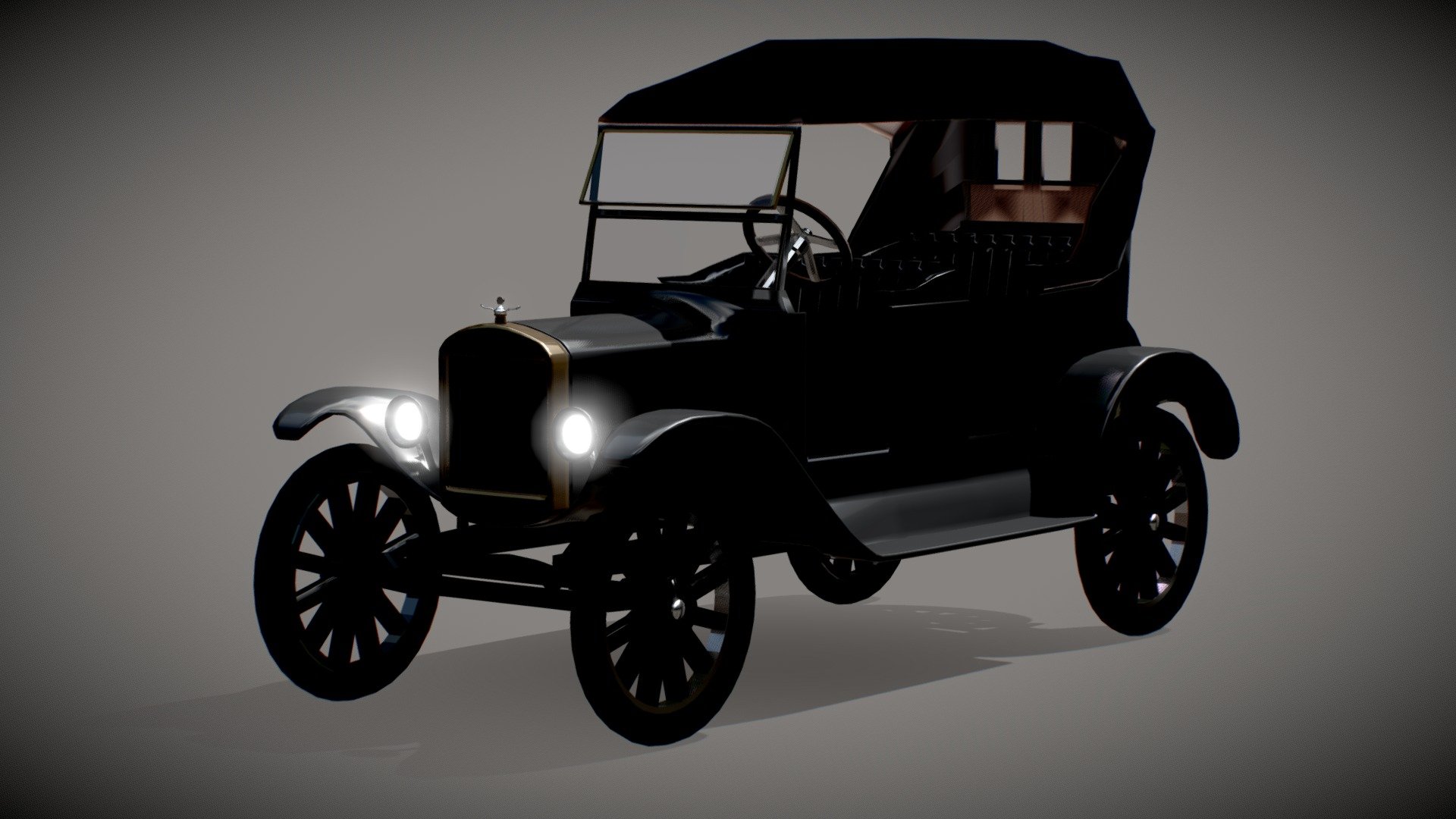 Ford Model T Downloadable 3d model