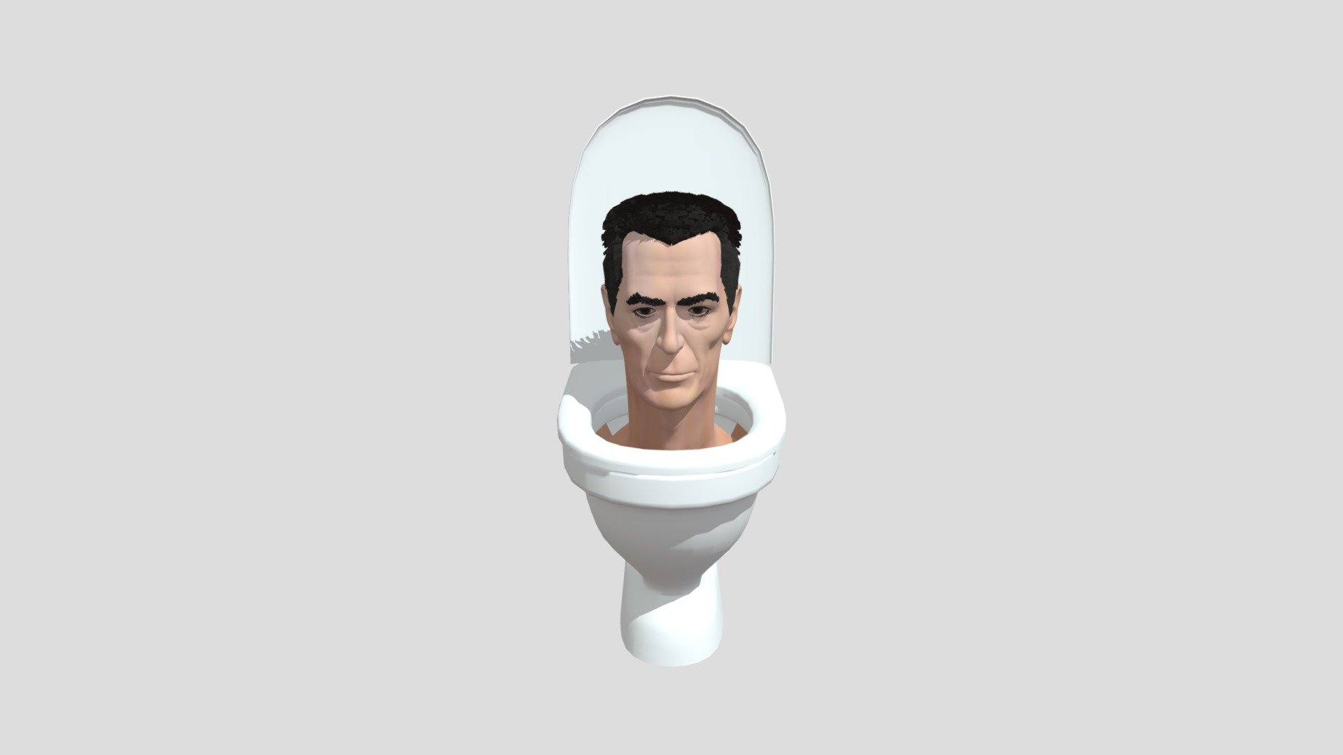 Skibidi toilet Boss 3d model